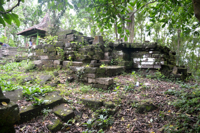 Gambar Candi Pertapaan Mleri di Kabupaten Blitar