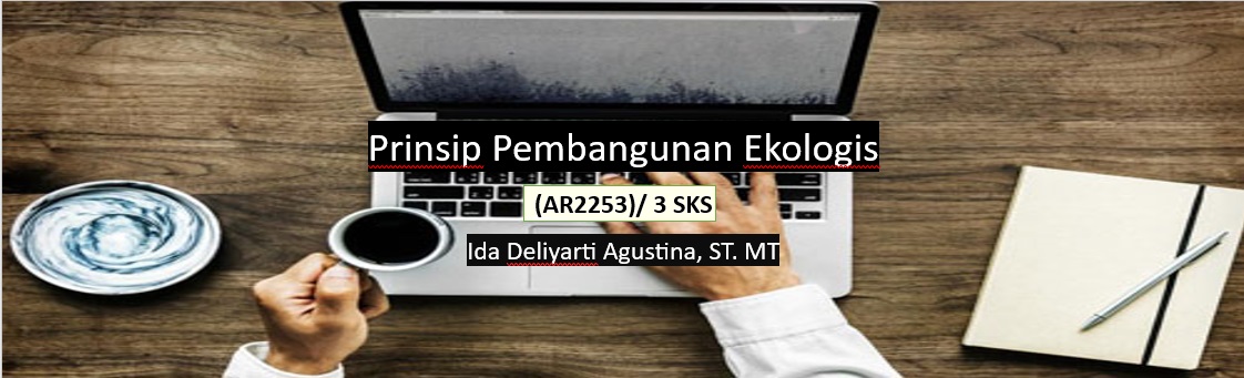 Assalamualaikum  Selamat Siang Pada Materi ketiga ini kita akan membahas tentang Prinsip Pembangunan Ekologis, Dimana didalamnya terdapat submateri berupa Pengendalian Lingkungan,  Sustainable City, dan Architecture Sustainable Menekankan pada konsep ekosistem terpadu sebagai komponen yang berkaitan dan saling bergantung antara satu dengan yang lainnya dalam suatu sistem Kajian ini juga merupakan lanjutan bahasan materi minggu lalu tentang Jaringan Utilitas Pada Bangunan Gedung, dalam memahami Sistem Bangunan dan Utilitas 2 dan Kaitannya dengan Pengendalian Lingkungan CPMK dikaitkan dengan tujuan kompetensi materi hari ini adalah Mampu menghasilkan rancangan yang mengintegrasikan prinsip-prinsip pengendalian lingkungan dengan sistem pasif, sistem utilitas bangunan dan sistem selubung bangunan dengan mempertimbangkan isu kebutuhan energi, konsep utilitas bangunan beserta teori Pengendalian lingkungan  Pada akhir sesi akan diadakan kuis untuk melihat sejauh mana pemahaman mahasiswa tentang Prinsip Pembangunan Ekologis           Mahasiswa wajib membaca dan memahami keseluruhan Learning Object Materi (LOM) yang dipaparkan agar dapat menjawab keseluruhan isi dari kuis. Mahasiswa juga diperkenankan mengajukan pertanyaan melalui Forum Diskusi ataupun Room Chat, sehingga memahami materi yang dipaparkan. Terimakasih