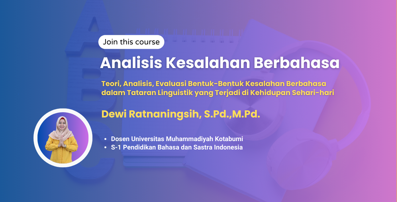 Analisis Kesalahan Berbahasa